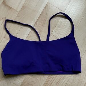 Women’s Strappy Bralette - Purple